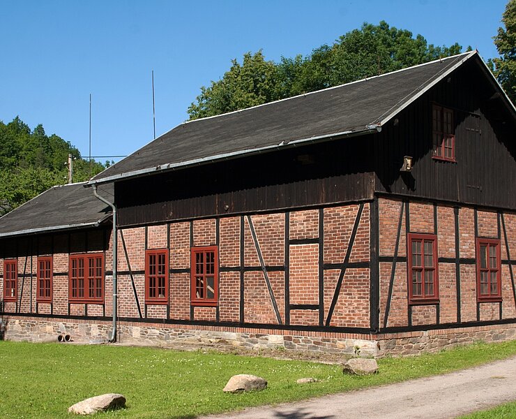 Rothschönberger Stolln - Lichtloch IV / Zimmerhaus (WFE GmbH Annaberg-Buchholz)