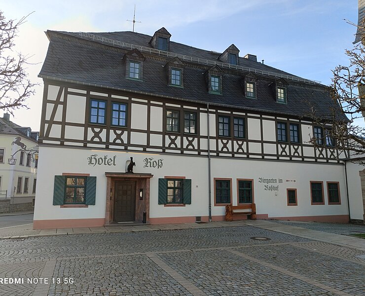 Hotel Roß am Marktplatz in Zwönitz ()