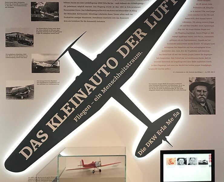 Blick in die Ausstellung (Stadtverwaltung Schwarzenberg)
