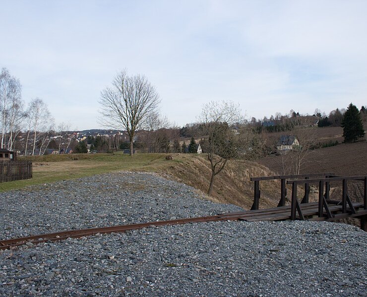 Bergbaulandschaft Schneeberg / Sauschwart Fundgrube - Halde (WFE GmbH, Annaberg-Buchholz)