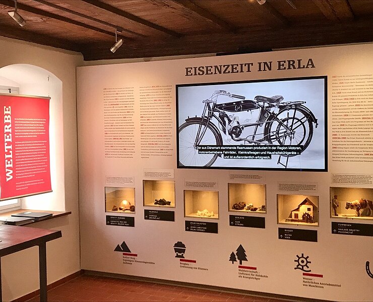 Blick in die Ausstellung (Stadtverwaltung Schwarzenberg)