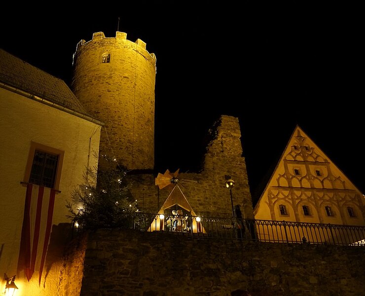 Burg Scharfenstein Weihnachten (Corinna Bergelt)