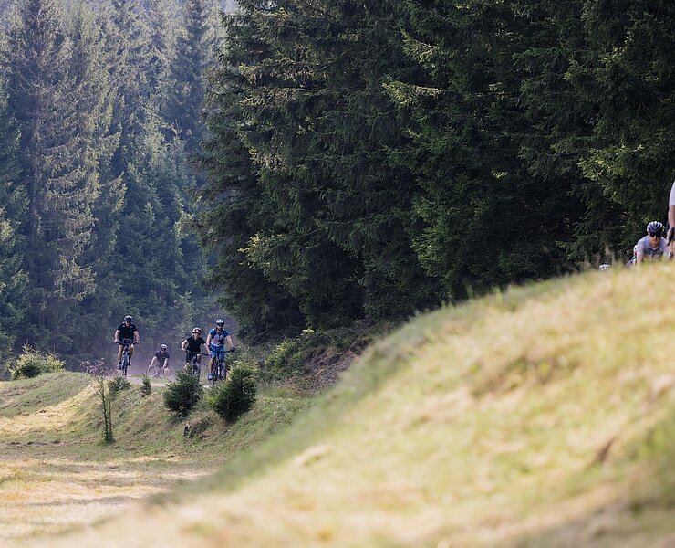 MTB & Gravelbike auf der BLOCKLINE (Tourismusverband Erzgebirge e.V. /Martin Donat)