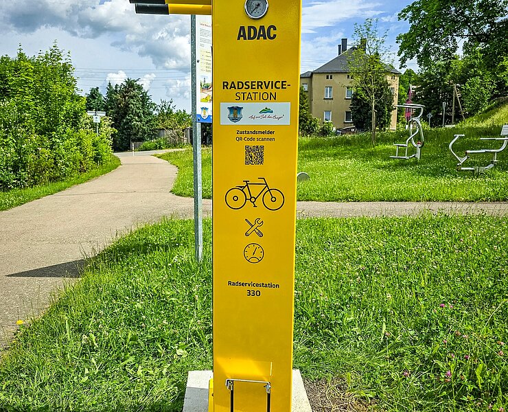 Fahrrad-Selbsthilfewerkstatt Lunzenau "Muldenterrasse" (Bastian Rakow)