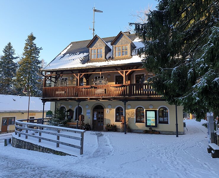 Berghaus Greifensteine Winter (Corinna Bergelt)