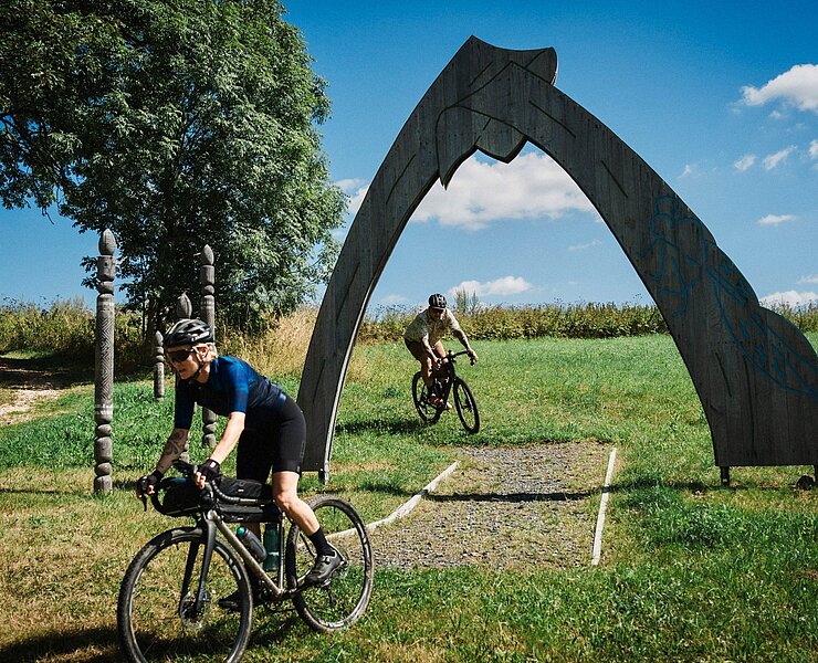 BLOCKLINE Portal Libelle Frauenstein (Tourismusverband Erzgebirge e.V.  /Dan Zoubek )