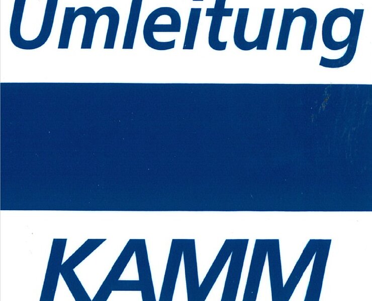 Umleitung Kammweg (Birgit Knöbel)