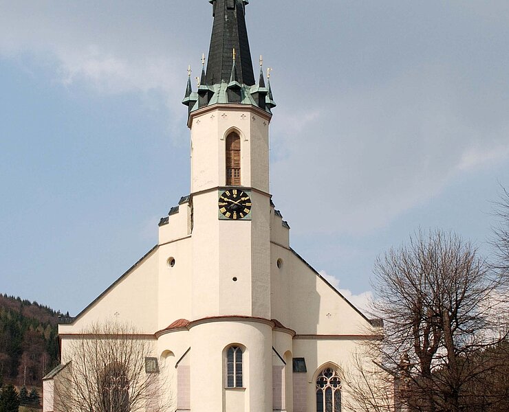 Historische Altstadt von Jachymov - St. Joachimskirche (WFE GmbH Annaberg-Buchholz)