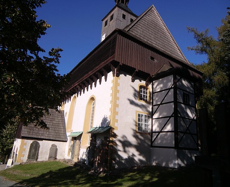 Wehrkirche Großrückerswalde ()