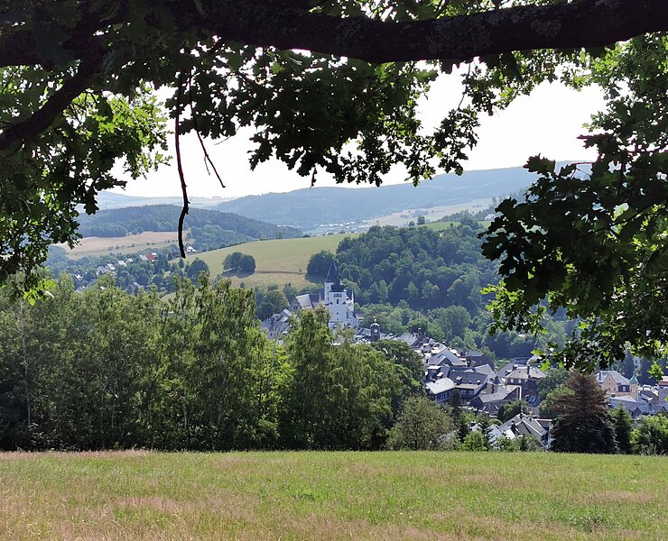 Blick vom Galgenberg (Wanderbarer Silberberg PM)