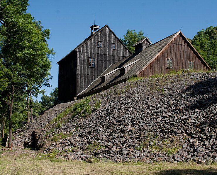 Rothschönberger Stolln - Lichtloch IV / Halde (WFE GmbH Annaberg-Buchholz)