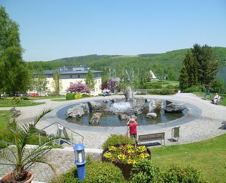 Martin-Ebert-Musikbrunnen Bad Schlema (Kurgesellschaft Schlema mbH)