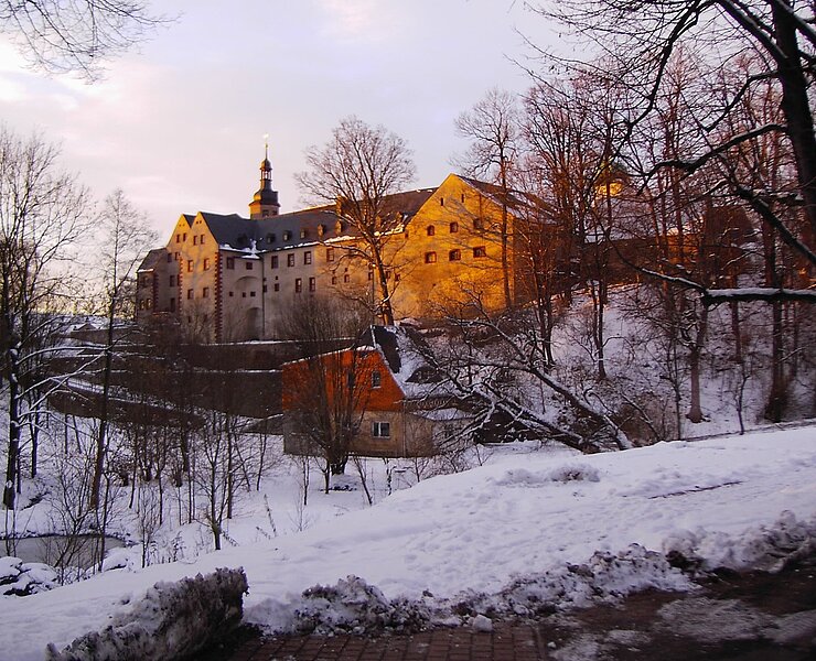 Schloß Pfaffroda mit Kirche (Matthias Drechsel)