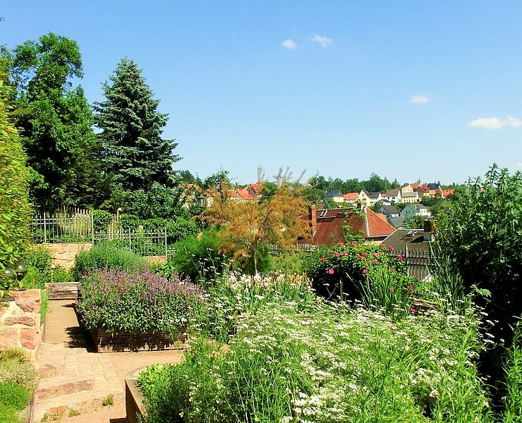 Klostergarten Wechselburg (Gotthard Ladegast)