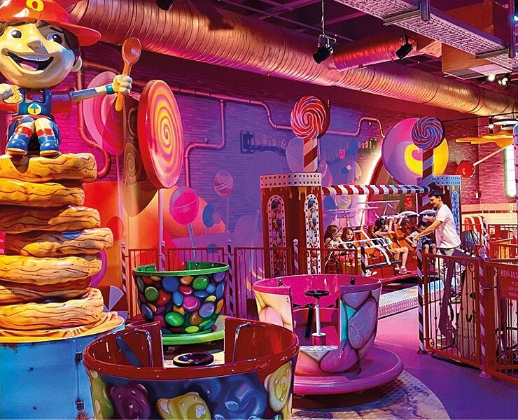 Die Naschfabrik mit Cookiekarussell in Oskarshausen (Oskarshausen)