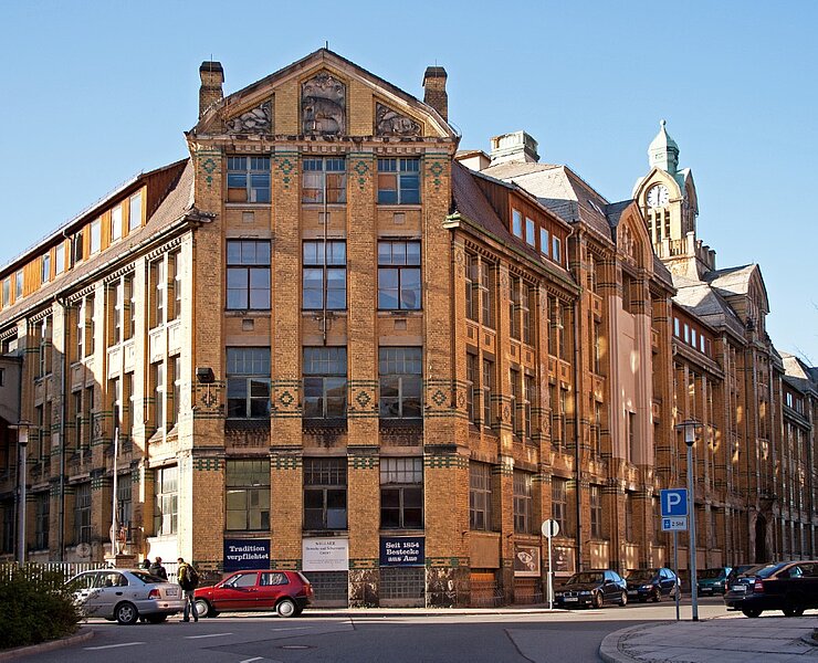 Besteck- und Silberwarenfabrik Wellner - Produktionsgebäude (Das Team des Welterbevereins)