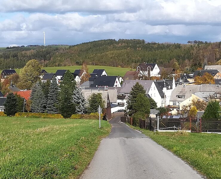 Blick auf Bärenstein ()