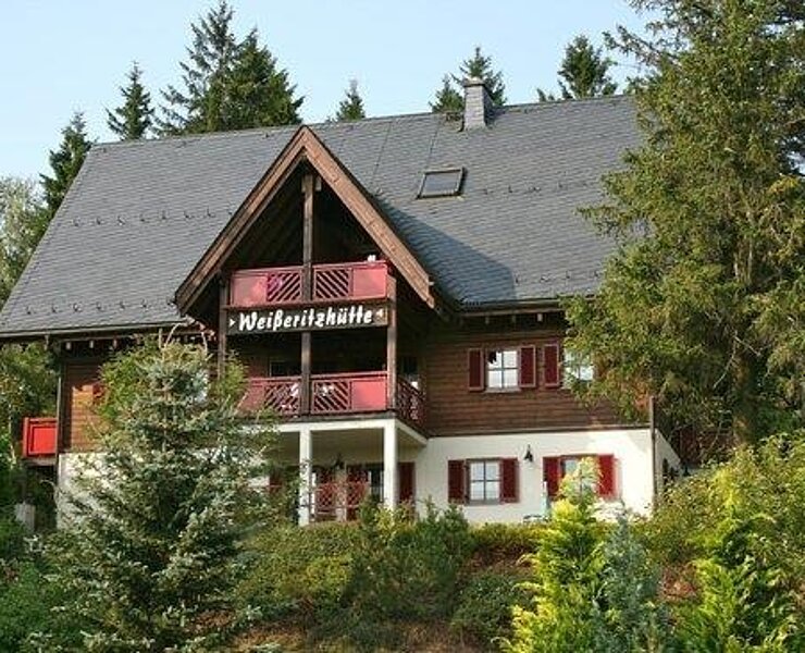 Hausansicht Weißeritzhütte ()