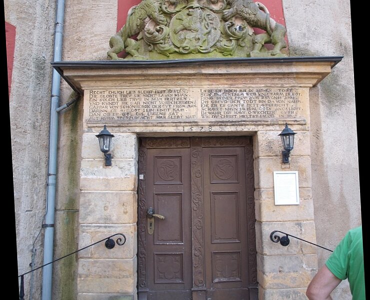Portal Schloß Pfaffroda (Matthias Drechsel)