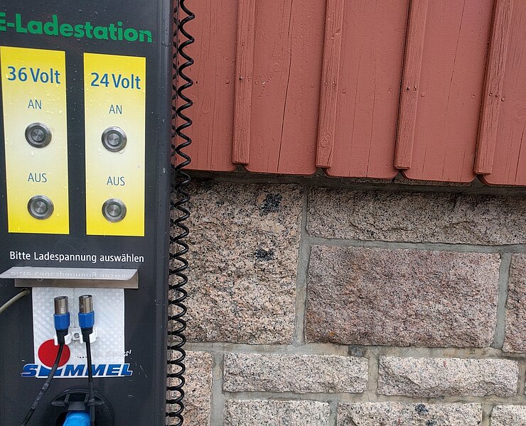 E-Bike-Ladestation auf dem Auersberg (Henry Pansch)