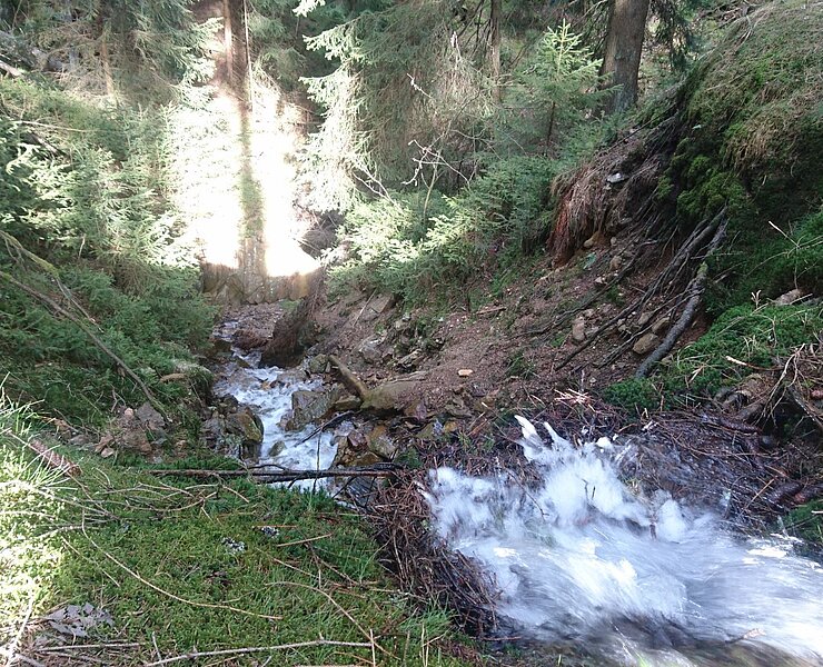 Wasserfall Holzbruchbinge (Corinna Bergelt)
