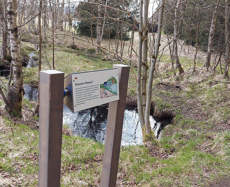 am Moorlehrpfad Stengelhaide (B. Knöbel)