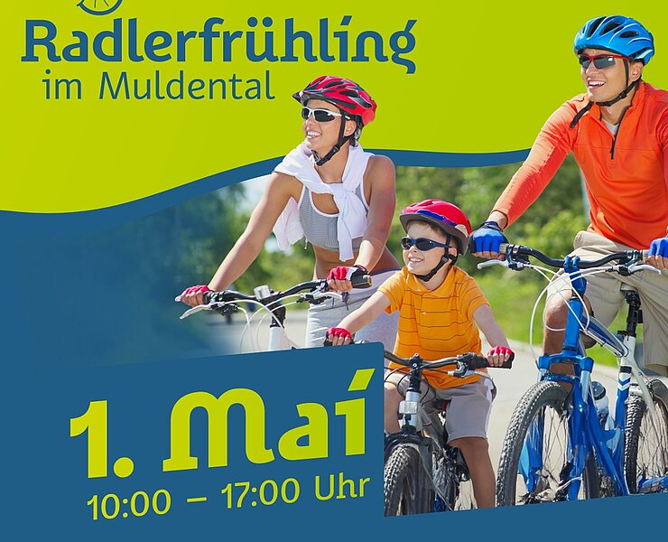 Radlerfrühling im Muldental am 01. Mai (Tourismusregion Zwickau e.V.)