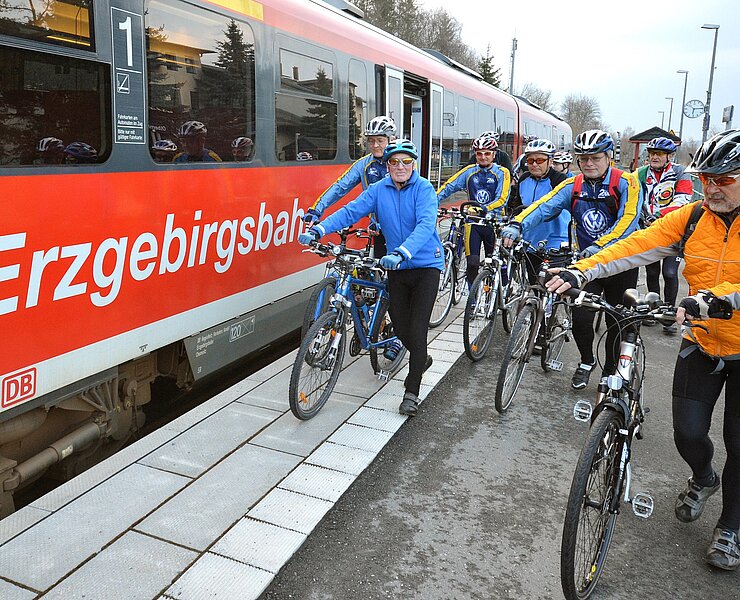 Zur Tour mit der Erzgebirgsbahn (Kristian Hahn)