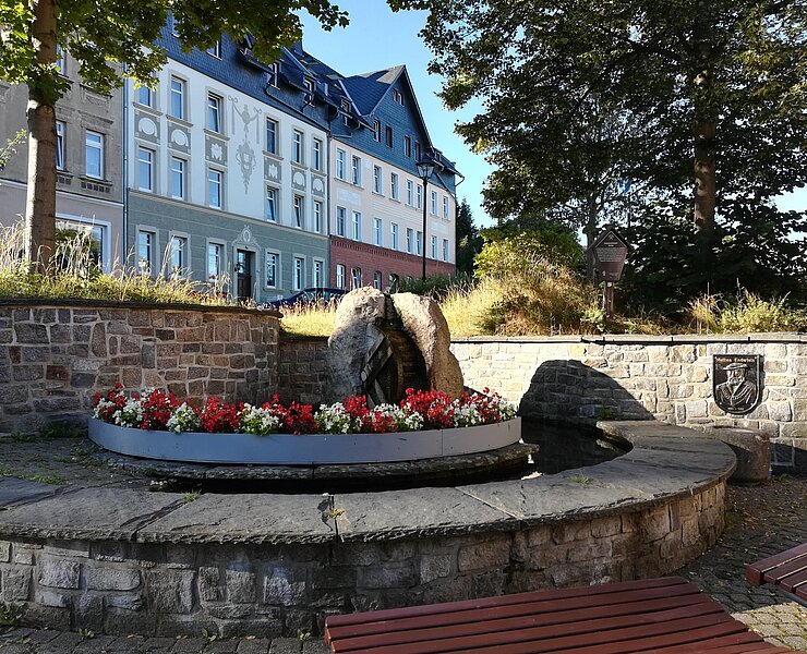 Brunnen, Mühlberg ()