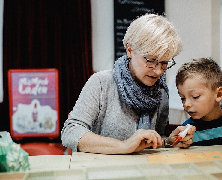 Kathrinchen Zimtsterns MitMachLaden in Olbernhau (Regionalmanagement Erzgebirge | Anna Schalling)