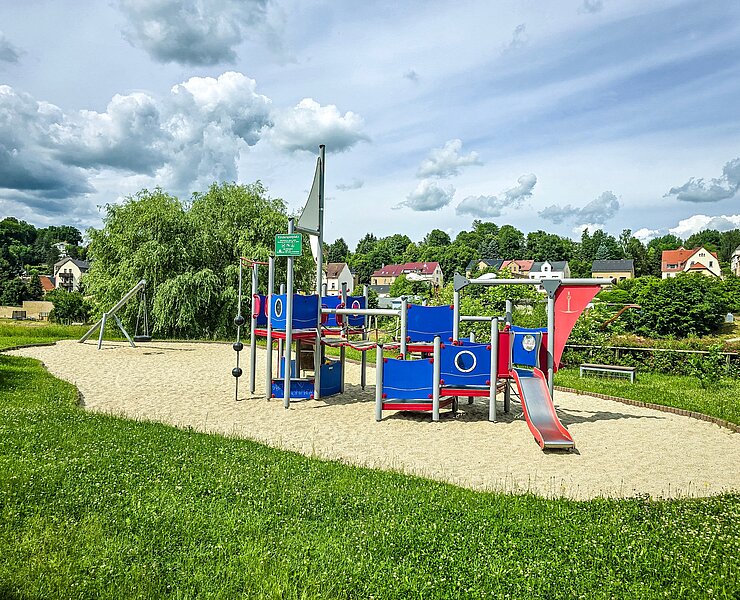 Spielplatz Muldenterrasse Lunzenau (Bastian Rakow)