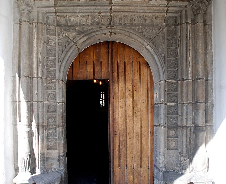 Historische Altstadt St. Joachimsthal - Rathaus Portal (WFE GmbH Annaberg-Buchholz)