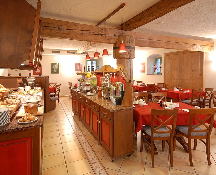 Frühstücksbuffet im Raum Kupferkeller ()