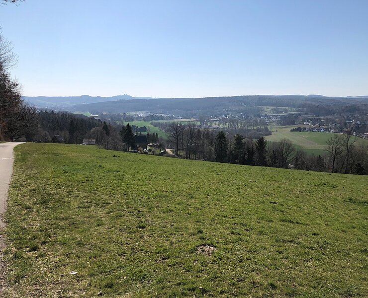 Blick Richtung Augustusburg (Wilfried Wußling)
