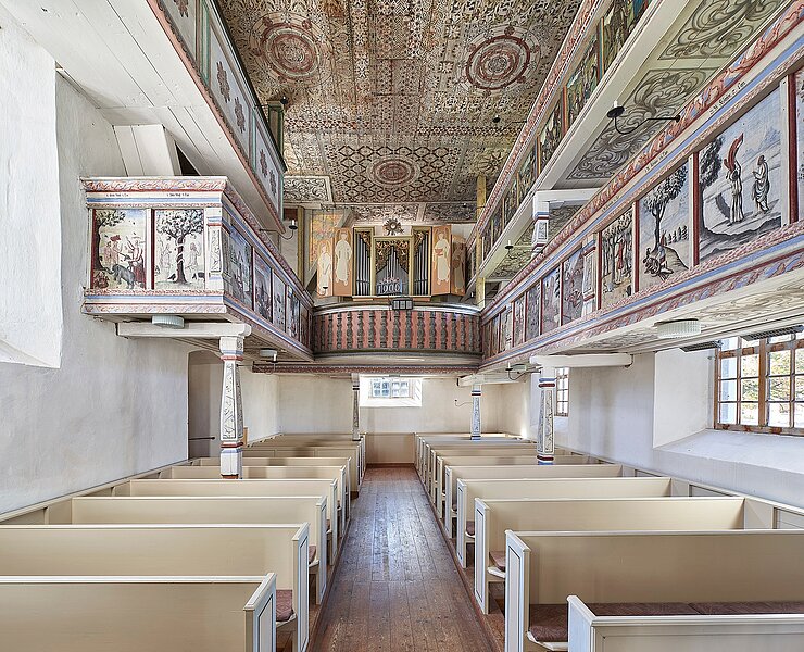 Blick zur Orgel (Peter Eberts)