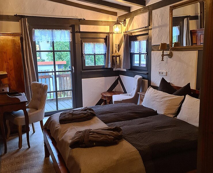 Doppelzimmer,Balkon,Gartenblick ()