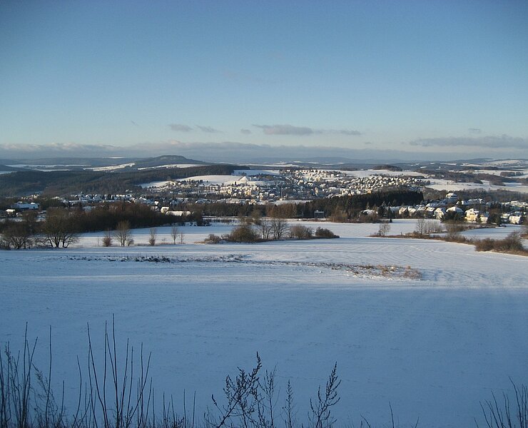 Blick Richtung "Scheibenberg" (Ulrich Falk)