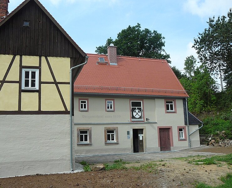 Wolkenburger Bergbaurevier - restauriertes Bergamtshaus ()