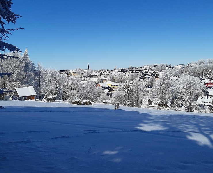 Blick auf Altenberg ()