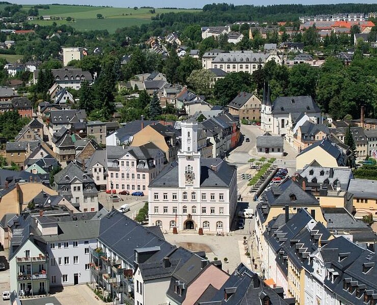 Historischer Stadtkern (Stadtverwaltung Schneeberg)