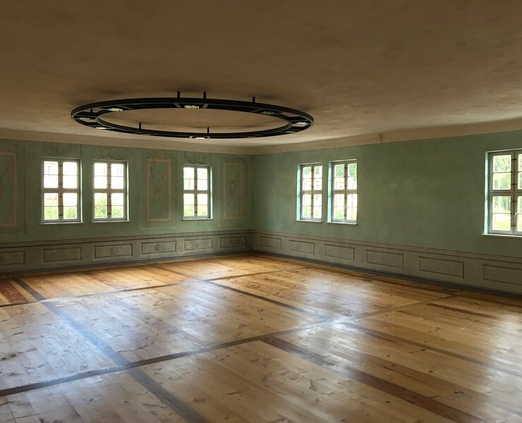 Blick in den Festsaal Herrenhof (Stadtverwaltung Schwarzenberg)