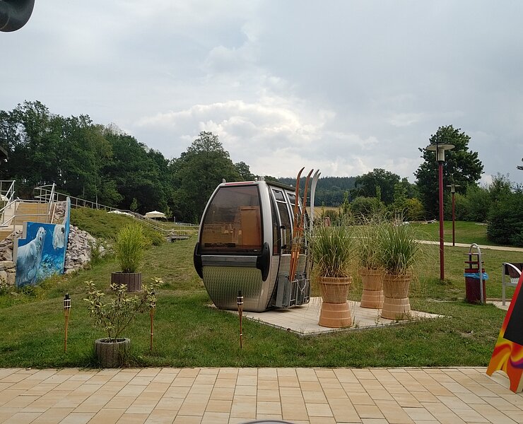 Infrarotsauna im Freibad Hartmannsdorf b. Kirchberg (Christfried Nicolaus, Hartmannsdorf)