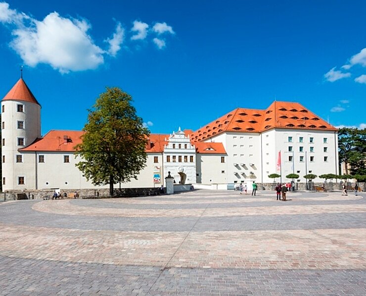 Historische Altstadt Freiberg - Schloss Freudenstein (M. Borrmann)