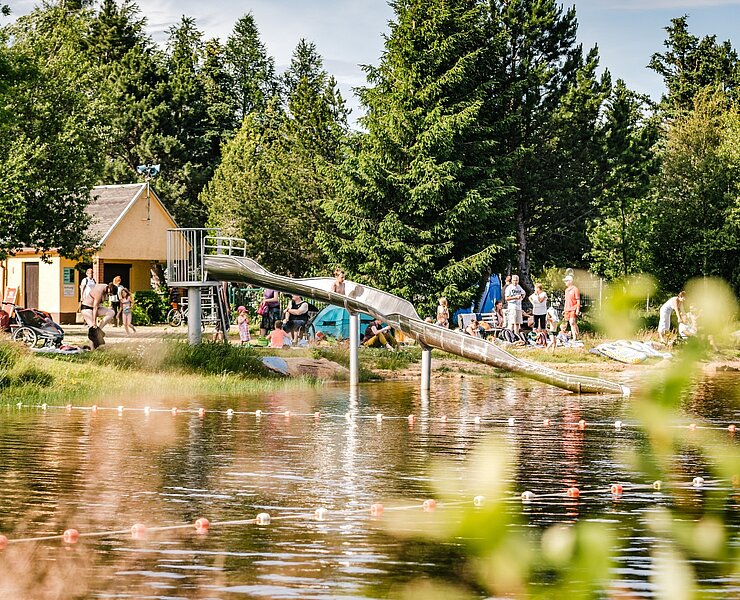 Naturbad Galgenteich in Altenberg (Phillip Maethner)