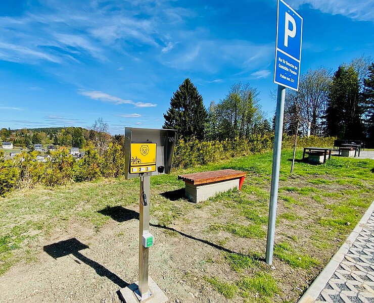 E-BIke Ladestation Berggasthaus Kapellenstein in Geyer (Tourismusverband Erzgebirge e.V.)