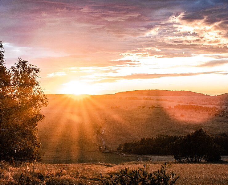 Sonnenuntergang am Mückentürmchen (Phillip Maethner)