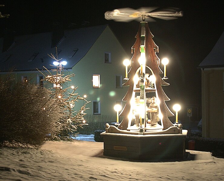 Drebach OT Spinnerei Pyramide (Gemeinde Drebach)