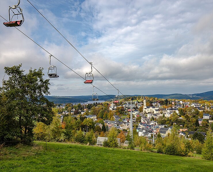 Sesselbahn in Wurzelrudis Erlebniswelt (Ina Gläser)