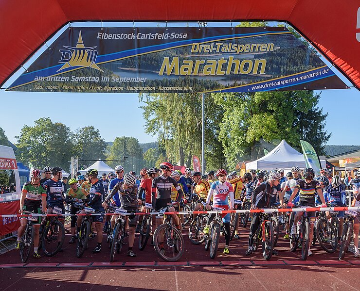 Start zum Radrennen ()
