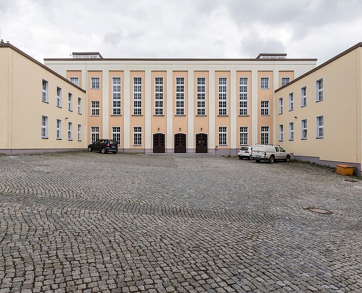 Uranbergbau - Schacht 371 Zechenhaus (WFE GmbH Annaberg-Buchholz)